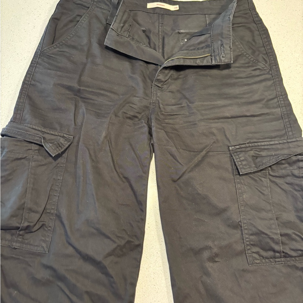 Levi's Black Cargo pants